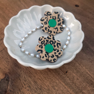 Boucles D'oreilles Marie-Marie - VERT