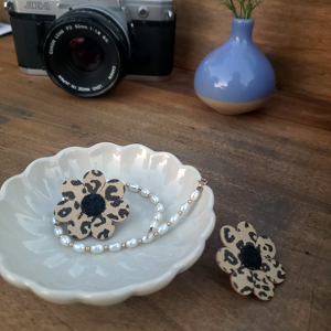 Boucles D'oreilles Marie-Marie - NOIR