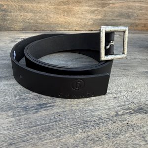 La ceinture CARRÉ noir 30 mm